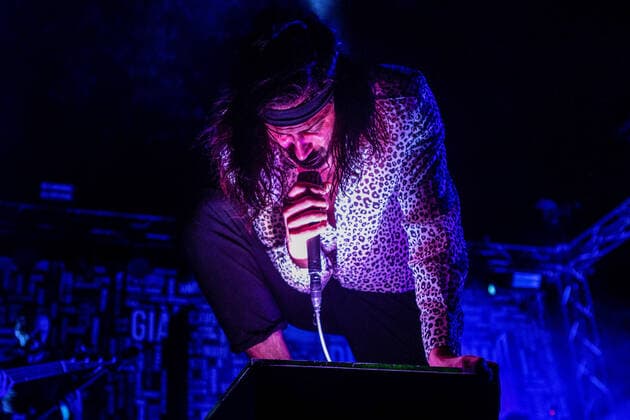 August 6, 2022, Montalto delle Marche, Italy: Aimone Romizi of Alternative Italian rock band Fast Animals and Slow Kids performs in the live concert. Montalto delle Marche Italy - ZUMAs197 20220806_zaa_s197_352 Copyright: xMairoxCinquettix