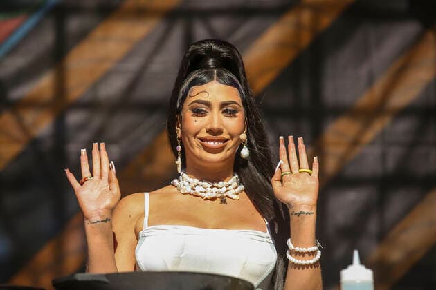 Kali Uchis is seen onstage during the 2022 Outside Lands Music and Arts Festival at Golden Gate Park on August 05, 2022 in San Francisco, California. Photo: Christopher Victorio imageSPACE MediaPunch Copyright: ximageSPACEx