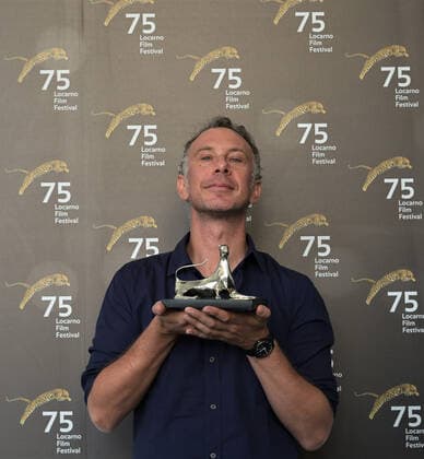 Locarno, Swiss Locarno Film Festival 2022 Award Ceremony photocall Gigi la Legge film Special Award of the Jury of the Municipalities of Ascona and Lisone In the picture: Alessandro Comodin director  Copyright: xNickxZonnax xipa-agency.netx xNickxZonnax