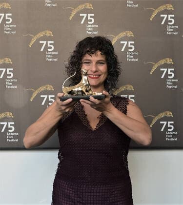 Locarno, Swiss Locarno Film Festival 2022 Award Ceremony photocall Regra 34 Pardo d Oro best film Gran Premio del Festival CittÃ di Locarno In the picture: Julia Murat director  Copyright: xNickxZonnax xipa-agency.netx xNickxZonnax