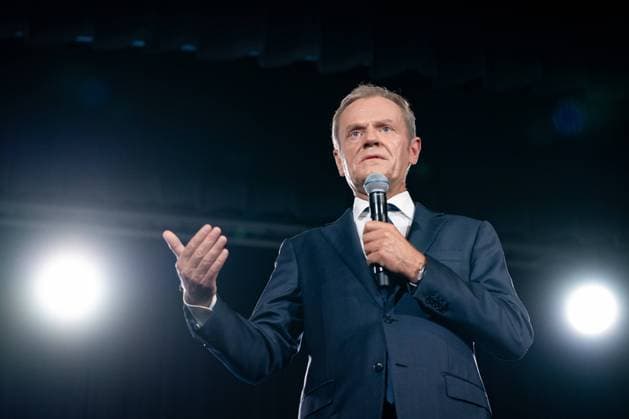Polish Politics And More (archives 2016-2022) Donald Tusk in Warsaw, Poland on August 4, 2021 Warsaw Poland  Copyright: xMateuszxWlodarczykx originalFilename: wlodarczyk-polishpo220701_npXlv.jpg
