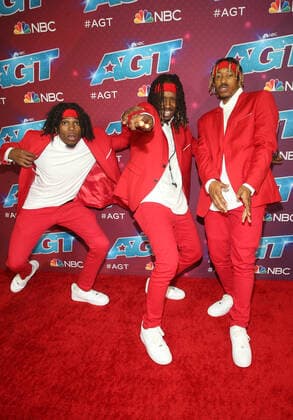 16 August 2022 - Pasadena, California - Damien Hemphill, Perry Donta e, Dion Peayr. Red Carpet For America s Got Talent Season 17 Live Show held at Sheraton Pasadena Hotel in Pasadena. Pasadena USA - ZUMAa123 20220816_zaa_a123_088 Copyright: xFSx
