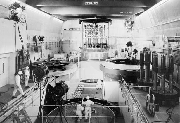 Interior from Sweden s first nuclear powered power plant in Agesta outside Stockholm Copyright: xpiemagsx teckn030421-3042 !ACHTUNG AUFNAHMEDATUM GESCHÄTZT!