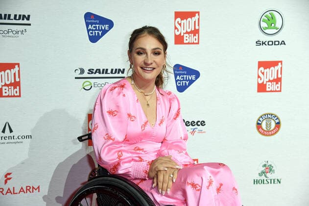 Kristina Vogel at the SPORT BILD Award 2022 in the Fischauktionshalle in Hamburg on 22 08 2022