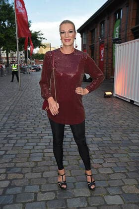 Maria Höfl Riesch at the SPORT BILD Award 2022 in the Fischauktionshalle in Hamburg on 22 08 2022