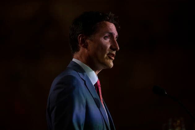 August 22, 2022, TORONTO, ON, Canada: Prime Minister Justin Trudeau speaks at a dinner attended by Chancellor of Germany, Olaf Scholz in Toronto on Monday, August 22, 2022. TORONTO Canada  - ZUMAc35_ 20220822_zaf_c35_070 Copyright: xChrisxYoungx