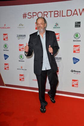 Rolf Rollo Fuhrmann on arrival at the SPORT BILD Awards ceremony in the Fischauktionshalle in Hamburg on 22 08 2022