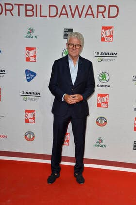 Marcel Reif TV presenter on arrival at the SPORT BILD Awards ceremony at the Fischauktionshalle in Hamburg on 22 08 2022