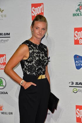Alexandra Popp international soccer player VfL Wolfsburg on arrival to the SPORT BILD Award ceremony at the Fischauktionshalle in Hamburg on 22 08 2022