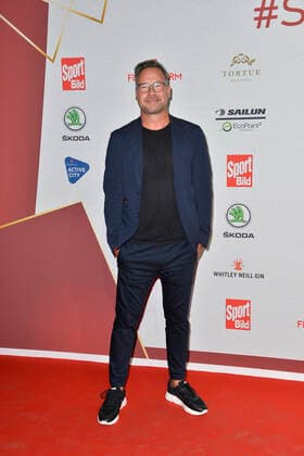 Matthias Opdenhoevel arriving at the SPORT BILD Awards ceremony at the Fischauktionshalle in Hamburg on 22 08 2022