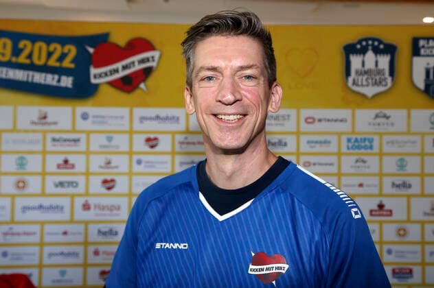 Steffen Hallaschka at the press conference for the charity soccer match Kicken mit Herz 2022 at Kaifu Lodge Hamburg, 23 08 2022 Foto:xgbrcix xFuturexImage
