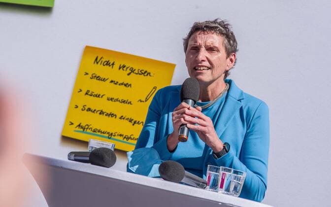 August 23, 2022, Munich, Bavaria, Germany: Beatrix Zurek (Gesundheitsreferentin der Stadt MoÂ¼nchen). Under the motto of Na Sicher , the Bavarian Health Minister Klaus Holetschek kicked off the new Coronavirus Covid-19 communication campaign. Through this campaign, the Ministry is providing information for the coming Fall and Winter and regarding Coronavirus booster vaccinations. Appearing alongside Minister Holetschek were Beatrix Zurek of the Munich city Health Department, as well as famed Virologist Professor Ulrike Protzer of TU Muenchen University. Munich Germany - ZUMAb160 20220823_zbp_b160_016 Copyright: xSachellexBabbarx