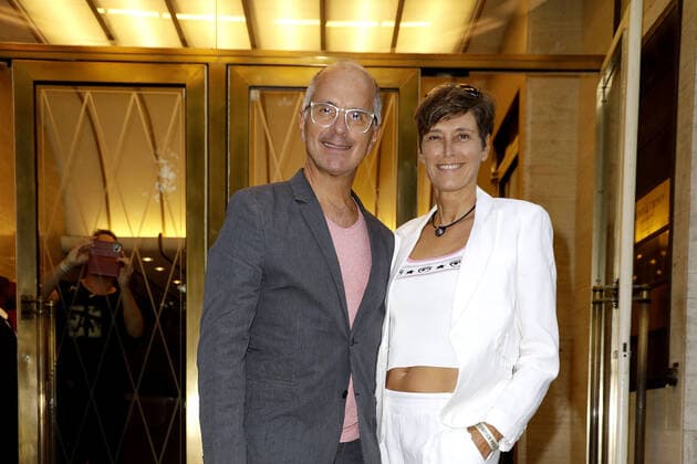 Christoph Maria Herbst and his wife Gisi Herbst at the Ernst Lubitsch Award ceremony on 23 08 2022 in Berlin Ernst Lubitsch Award ceremony 2022 in Berlin