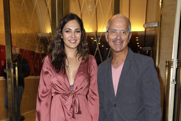 Nilam Farooq and Christoph Maria Herbst, the two award winners at the Ernst Lubitsch Award ceremony on 23 08 2022 in Berlin Ernst Lubitsch Award ceremony 2022 in Berlin