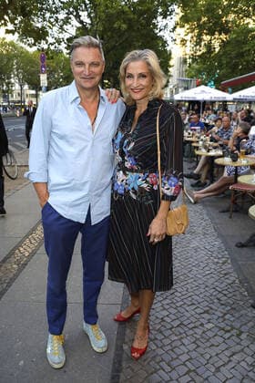 Stefan Jürgens and Boriana Rosenmüller at the Ernst Lubitsch Award ceremony on 23 08 2022 in Berlin Ernst Lubitsch Award ceremony 2022 in Berlin