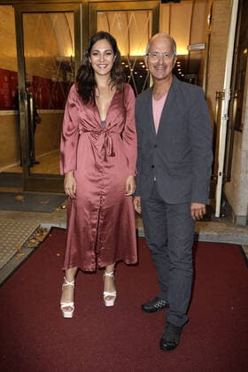 Nilam Farooq and Christoph Maria Herbst, the two award winners at the Ernst Lubitsch Award ceremony on 23 08 2022 in Berlin Ernst Lubitsch Award ceremony 2022 in Berlin