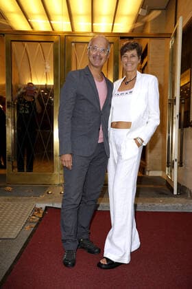 Christoph Maria Herbst and his wife Gisi Herbst at the Ernst Lubitsch Award ceremony on 23 08 2022 in Berlin Ernst Lubitsch Award ceremony 2022 in Berlin