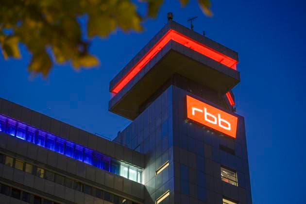 RBB, Rundfunk Berlin Brandenburg, Masurenallee, Charlottenburg, Berlin, Deutschland *** RBB, Rundfunk Berlin Brandenburg, Masurenallee, Charlottenburg, Berlin, Germany