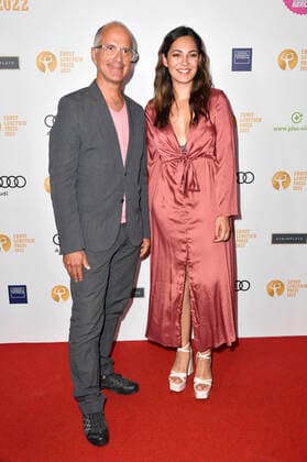 Christoph Maria Herbst and Nilam Farooq at the 64th Ernst Lubitsch Award 2022 ceremony at the Astor Film Lounge Berlin, 23 08 2022 Foto:xN.xKubelkax xFuturexImage