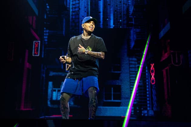 August 23, 2022, Concord, CA, USA: Chris Brown performs in support of his Breezy! release at Concord Pavilion on August 23, 2022 in Concord, California. Concord USA - ZUMAs181 20220823_zea_s181_034 Copyright: xChrisxTuite Imagespacex
