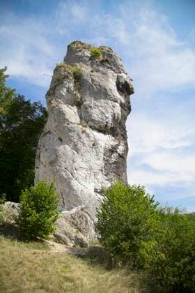 Cudgel of Hercules ( Maczuga Herkulesa) in Pieskowa Skala in Poland , 21637050.jpg, cudgel of Hercules, herkulesa, maczuga, pieskowa skala, nature, limestone, landscape, national, park, sky, rock, krakow, poland, blue, jura, ojcow, natural, green, polish, forest, ojcowski, old, summer, europe, jurassic, rock formation, Ojcow National Park, shape, landmark,
