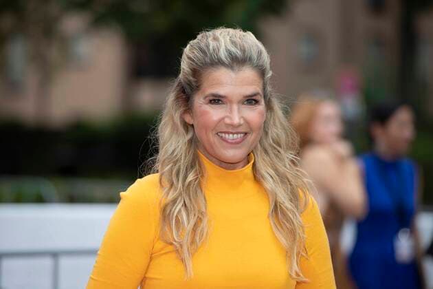 Anke ENGELKE, actress, award winner special honor of the DVV, red carpet, red carpet show, arrival, arrival, 58 award ceremony of the Adolf Grimme Prize Adolf Grimme Prize Grimme Prize in Marl, 26 08 2022 Ã