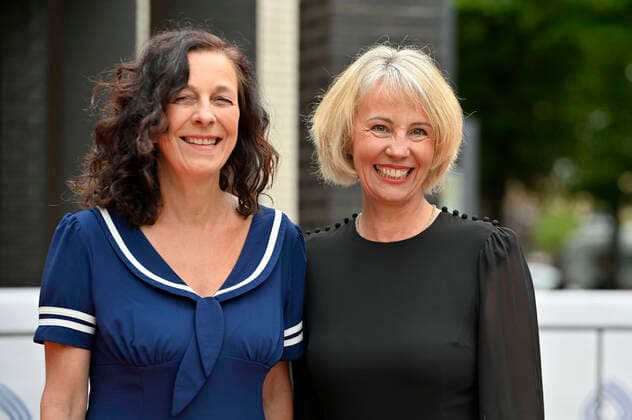 Christine Rütten and Petra Boberg at the 58 award ceremony of the Grimme Award 2022 at the Theater der Stadt Marl Marl, 26 08 2022 Foto:xD.xAnoraganingrumx xFuturexImage