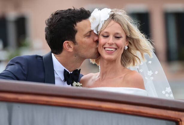 Bilder des Jahres 2022, Entertainment 08 August Entertainment Themen der Woche KW34 Entertainment Bilder des Tages Wedding of Federica Pellegrini and Matteo Arrived in Venice at the church of San Zaccaria  Copyright: xMatteoxChinellatox xipa-agency.nx xMatteoxChinellatox