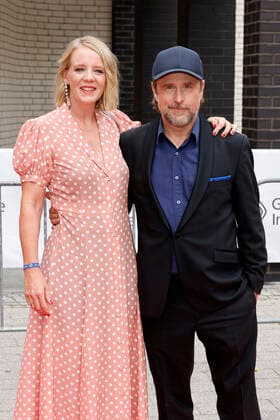 Actress Katrin Wichmann and actor Bjarne Mädel at the 58 award ceremony of the Grimme Award 2022 in the theater of the city Marl Marl, 26 08 2022 NRW Germany Copyright: xChristophxHardtx