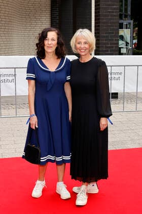 Christine Rütten and Petra Boberg both conception realization at the 58 award ceremony of the Grimme Award 2022 in the theater of the city Marl Marl, 26 08 2022 NRW Germany Copyright: xChristophxHardtx