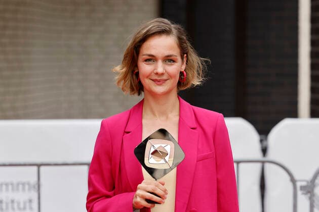 Actress Luise Heyer at the 58 award ceremony of the Grimme Award 2022 in the theater of the city Marl Marl, 26 08 2022 NRW Germany Copyright: xChristophxHardtx