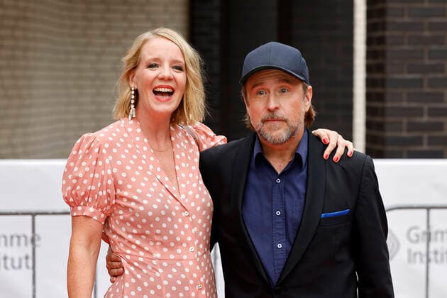 Actress Katrin Wichmann and actor Bjarne Mädel at the 58 award ceremony of the Grimme Award 2022 in the theater of the city Marl Marl, 26 08 2022 NRW Germany Copyright: xChristophxHardtx