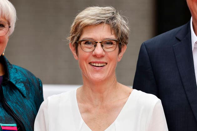 Politician Annegret Kramp Karrenbauer CDU at the 58 award ceremony of the Grimme Award 2022 in the theater of the city Marl Marl, 26 08 2022 NRW Germany Copyright: xChristophxHardtx