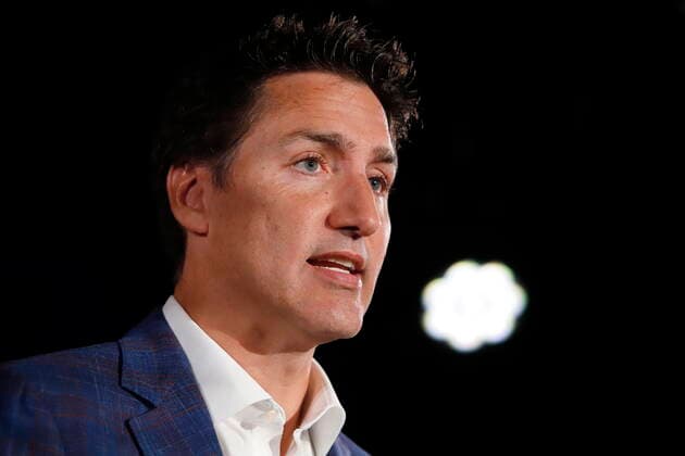 August 28, 2022, Ottawa, ON, Canada: Prime Minister Justin Trudeau announces federal funding for LGBTQ communities in Ottawa on Sunday, August 28, 2022. Ottawa Canada  - ZUMAc35_ 20220828_zaf_c35_036 Copyright: xPatrickxDoylex