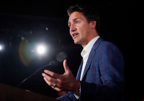 August 28, 2022, Ottawa, ON, Canada: Prime Minister Justin Trudeau announces federal funding for LGBTQ communities in Ottawa on Sunday, August 28, 2022. Ottawa Canada  - ZUMAc35_ 20220828_zaf_c35_043 Copyright: xPatrickxDoylex