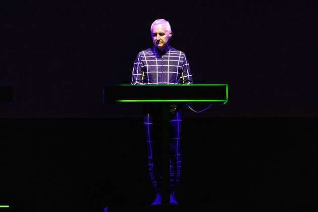 Fritz Hilpert The Düsseldorf band Kraftwerk with their Kraftwerk 3D Tour at their live performance at the unique concert series on the Hofgartenwiese in Bonn An event of E L Hartz Promotion GmbH 28 08 2022