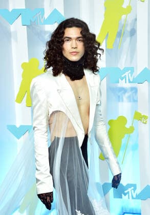 NEWARK, NEW JERSEY - AUGUST 28: Conan Gray at the 2022 MTV VMAs at Prudential Center on August 28, 2022 in Newark, New Jersey. Copyright: xJohnxPalmerx