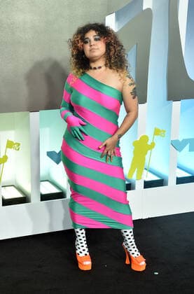 NEWARK, NEW JERSEY - AUGUST 28: Remi Wolf at the 2022 MTV VMAs at Prudential Center on August 28, 2022 in Newark, New Jersey. Copyright: xJohnxPalmerx