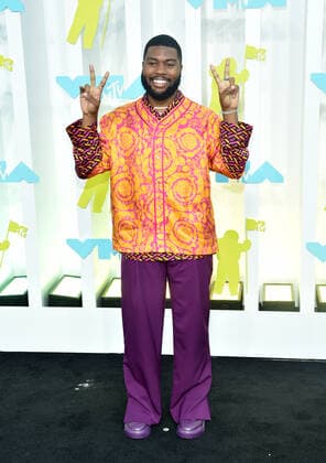 NEWARK, NEW JERSEY - AUGUST 28: Khalid at the 2022 MTV VMAs at Prudential Center on August 28, 2022 in Newark, New Jersey. Copyright: xJohnxPalmerx