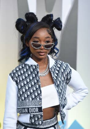 NEWARK, NEW JERSEY - AUGUST 28: That Girl Lay Lay at the 2022 MTV VMAs at Prudential Center on August 28, 2022 in Newark, New Jersey. Copyright: xJohnxPalmerx