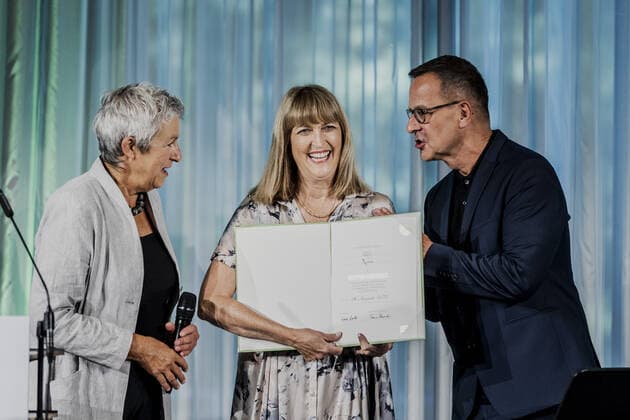 Tali Nates M , Goethe Medal recipient, photographed at the Goethe Medal award ceremony in Weimar, 28 08 2022 Weimar Germany. Copyright: xFlorianxGaertner photothek.dex