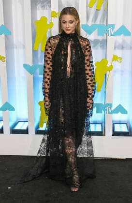 August 28, 2022, Venice, Italy: Lili Reinhart attends the 2022 MTV Video Music Awards, VMAs, at Prudential Center in Newark, New Jersey, USA, on 28 August 2022. Photo: Venice Italy - ZUMAm179 20220828_zep_m179_073 Copyright: xAlecxMichaelx