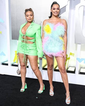 2022 MTV Video Music Awards - Arrivals Latto and Brooklyn Nikole arrive at the 2022 MTV Video Music Awards held at the Prudential Center on August 28, 2022 in Newark, New Jersey, United States. Prudential Center, Newark, New Jersey New Jersey United States  Copyright: xImagexPressxAgencyx originalFilename: collin-2022mtvv220829_npQCU.jpg