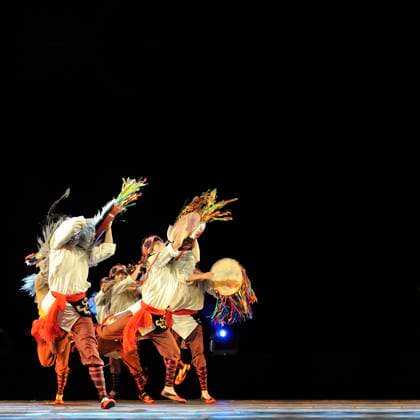 CHENGDU - SEP 28: chinese Qiang ethnic dancers perform on stage at Sichuan experimental theater.Sep 28,2010 in Chengdu, China. , 3737457.jpg, music, man, male, fashion, person, fitness, folk, dance, actor, actress, act, vitality, excited, hot, emotion, fervor, passion, passionate, ardor, jolly, active, intense, art, entertainment, glamor, perform, stylish, theater, vogue, young, pose, minority, ethnic, tribal, chinese, custom, traditional, retro, sexy, costume, dress, attire, finery, Qiang-nationality,