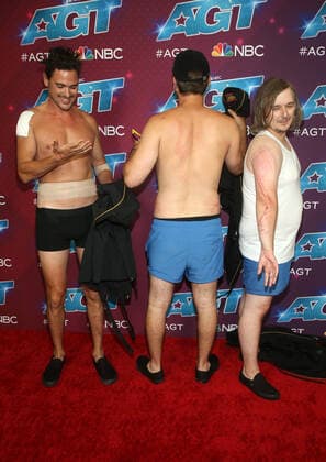 30 August 2022 - Pasadena, California - The Lazy Generation. Red Carpet For America s Got Talent Season 17 Live Show held at the Sheraton Pasadena Hotel in Pasadena. Photo Credit: AdMedia 283579 2022-08-30 CA Pasadena Etats-Unis  Copyright: xAdMediax STAR_283579_036