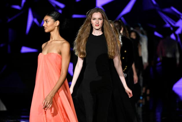 Schwarzkopf Elite Model Look 2022 Wettbewerb in Prag Models during the catwalk of world final Schwarzkopf Elite Model Look 2022 competition in Prague, Czech Republic, August 30, 2022. (CTKxPhoto MichaelaxRihova) CTKPhotoP2022083100144  mir 16