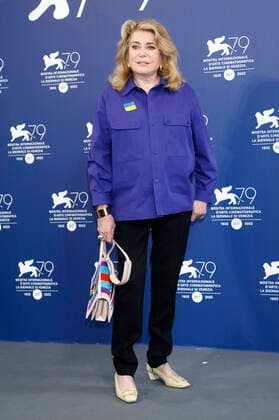 Catherine Deneuve at the photocall on the occasion of the award of the Golden Lion for Lifetime Achievement at the Biennale di Venezia 2022 79 Venice International Film Festival at Palazzo del Casino Venice, 31 08 2022. Foto:xD.xBedrosianx xFuturexImage