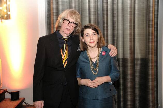 01 09 2022 xkhx Kassel Annual award by the BrücknerKühnner Foundation and the City of Kassel Helge Schneider will receive the Kassel Literature Award for Grotesque Humor in 2022 Picture shows award winner Helge Schneider and award winner AnaÃ¯s Meier