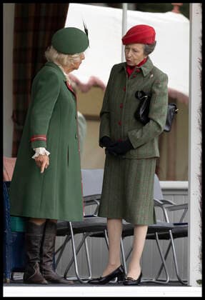 . 03 09 2022. Braemar , United Kingdom. Camilla , Duchess of Cornwall and Princess Anne at the Braemar Gathering in Scotland, United Kingdom.  xStephenxLockx xi-Imagesx IIM-23724-0020