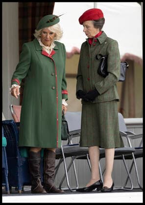 . 03 09 2022. Braemar , United Kingdom. Camilla , Duchess of Cornwall and Princess Anne at the Braemar Gathering in Scotland, United Kingdom.  xStephenxLockx xi-Imagesx IIM-23724-0022
